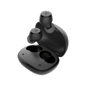 CASTI Edifier, wireless, intraauriculare – butoni, pt smartphone, microfon pe casca, conectare prin Bluetooth 5.2, USB-C, negru, „TWSX3S-BK”, (timbru verde 0.18 lei)
