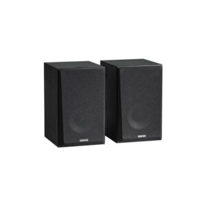 BOXE EDIFIER 2.0, RMS: 24W (2 x 12W), bluetooth v5.4, volum, bass, dual RCA, 220V alimentare, black „R990BT” (timbru verde 11.00 lei)