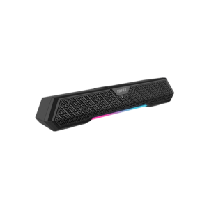 BOXE EDIFIER soundbar, BT 5.3, RMS: 5W (2.5W + 2.5W), 2 x 2″, frecv.raspuns 80Hz-19KHz, USB-A, dim383x71x86mm, black „MG250-BK” (timbru verde 2 lei)