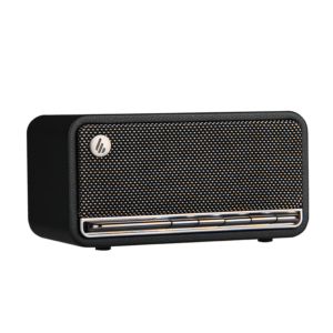 BOXE EDIFIER portabile bluetooth,RMS: 20W (10W+10W), BT 5.0, AUX, microSD, USB, built-in Li-ion pana la 10h (2600mAh),retro design (vintage radio 1960s),MDF,black, „MP230-BK” (timbru verde 0.80 lei)