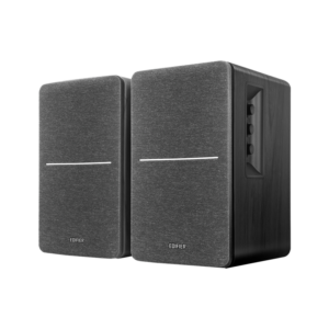 BOXE EDIFIER 2.0, RMS: 42W (2 x 21W), bluetooth, telecomanda wireless, volum, bass, treble, optical, sub-out, black, „R1280DBS-BK” (timbru verde 11.00 lei)